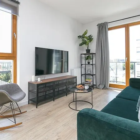 Apartament Black Zajezdnia Wrzeszcz Apartment