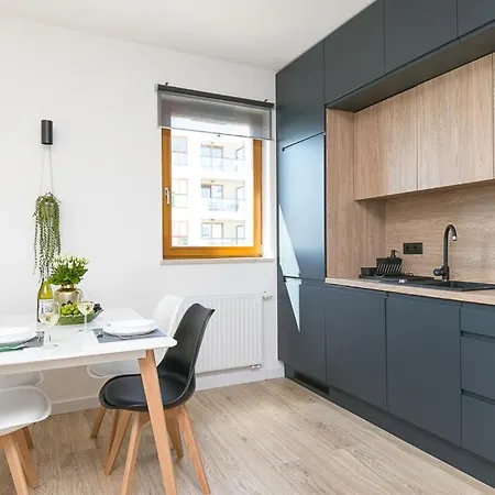 Apartament Black Zajezdnia Wrzeszcz Apartment Gdansk